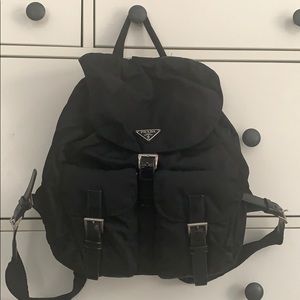 Prada Medium Nylon Backpack